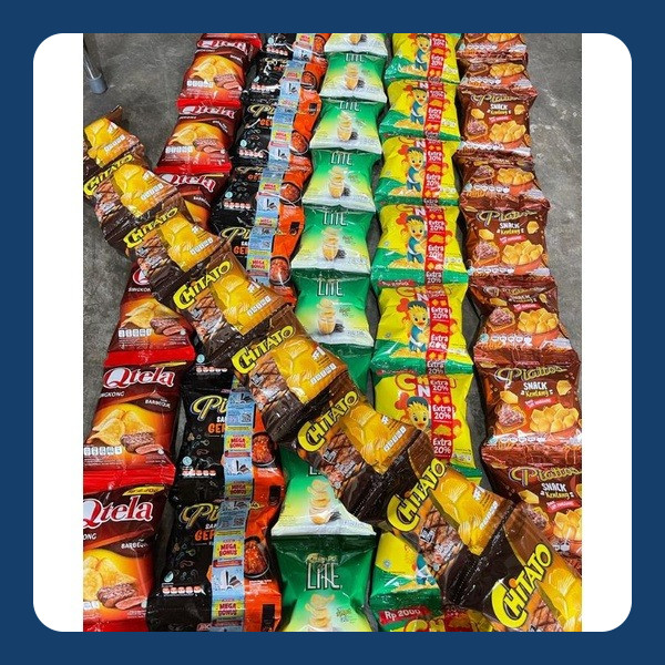 

Aneka Chiki Chitato/ Lite/ Twist/ Qtela (isi 10 Pcs)