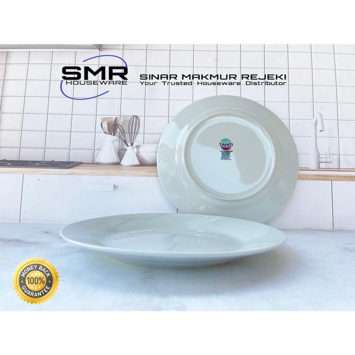 Lapak iki - 6 SET PIRING MAKAN KERAMIK CEPER PUTIH POLOS KITCHENWARE