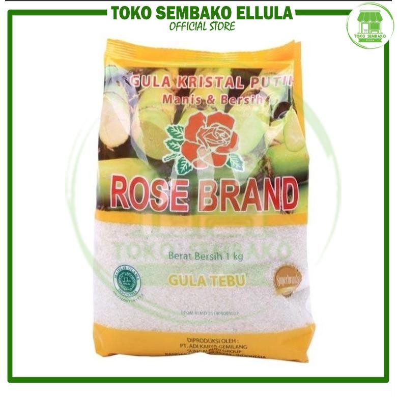 

Toko Sembako ELLULA - GULA PASIR ROSE BRAND KUNING DAN HIJAU 1 KG
