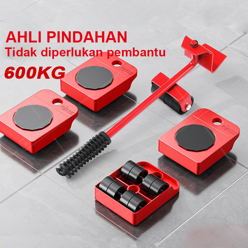 Memindahkan furnitur artefak, benda berat, pemindah tempat tidur, sofa, alat rumah tangga, katrol he