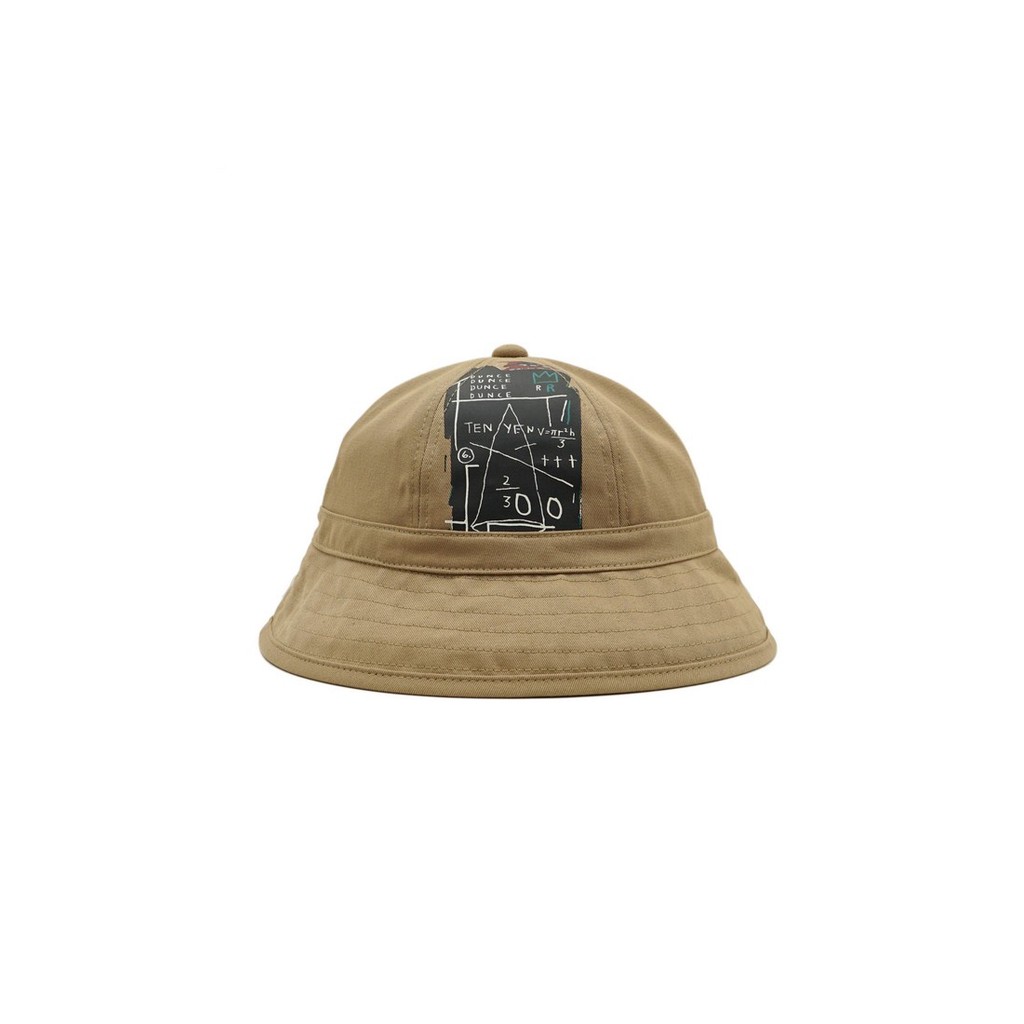 Three2nd x BASQUIAT Bucket Hat Math Cream H030823
