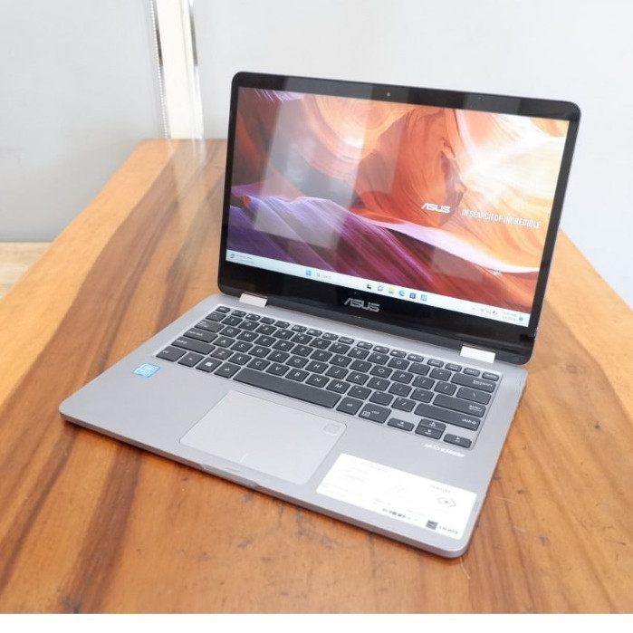 Laptop Asus Vivobook Flip 14 TP401MA Intel Celeron N4020 Ram 4Gb Ssd 256Gb Touchscreen SCU15798