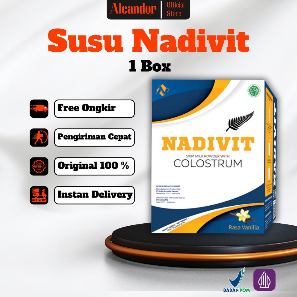 NADIVIT - Susu Colostrum Untuk Syaraf Kejepit HNP
