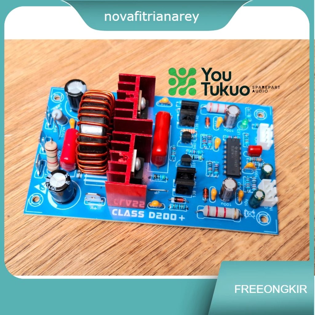 Kit Power Class D200 Amplifier 200watt