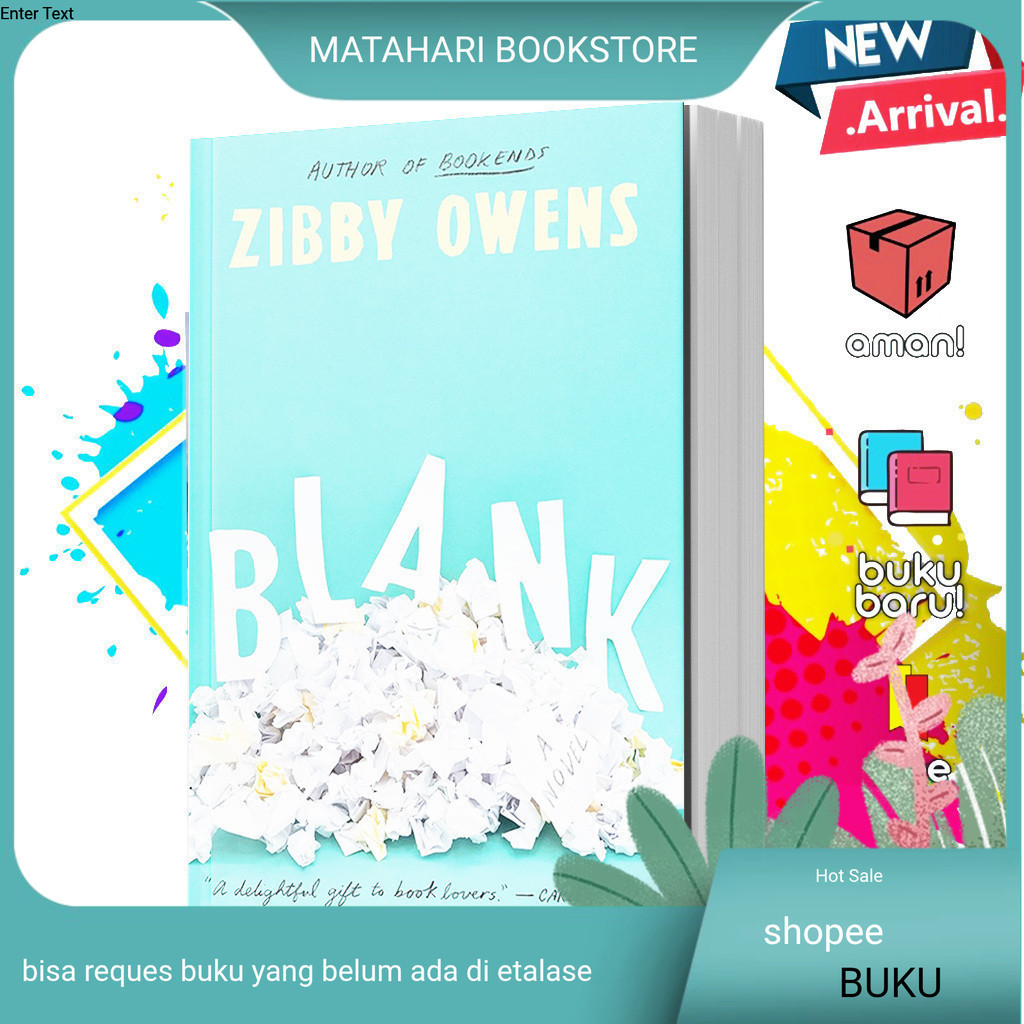 Buku Blank by Zibby Owens