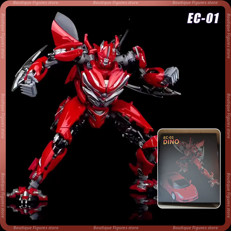 In Stock Transformation Toy Ec-01 Ec01 Ko Utr06 Dino Red Dasher Mpm Scale Action Figure Model Collec