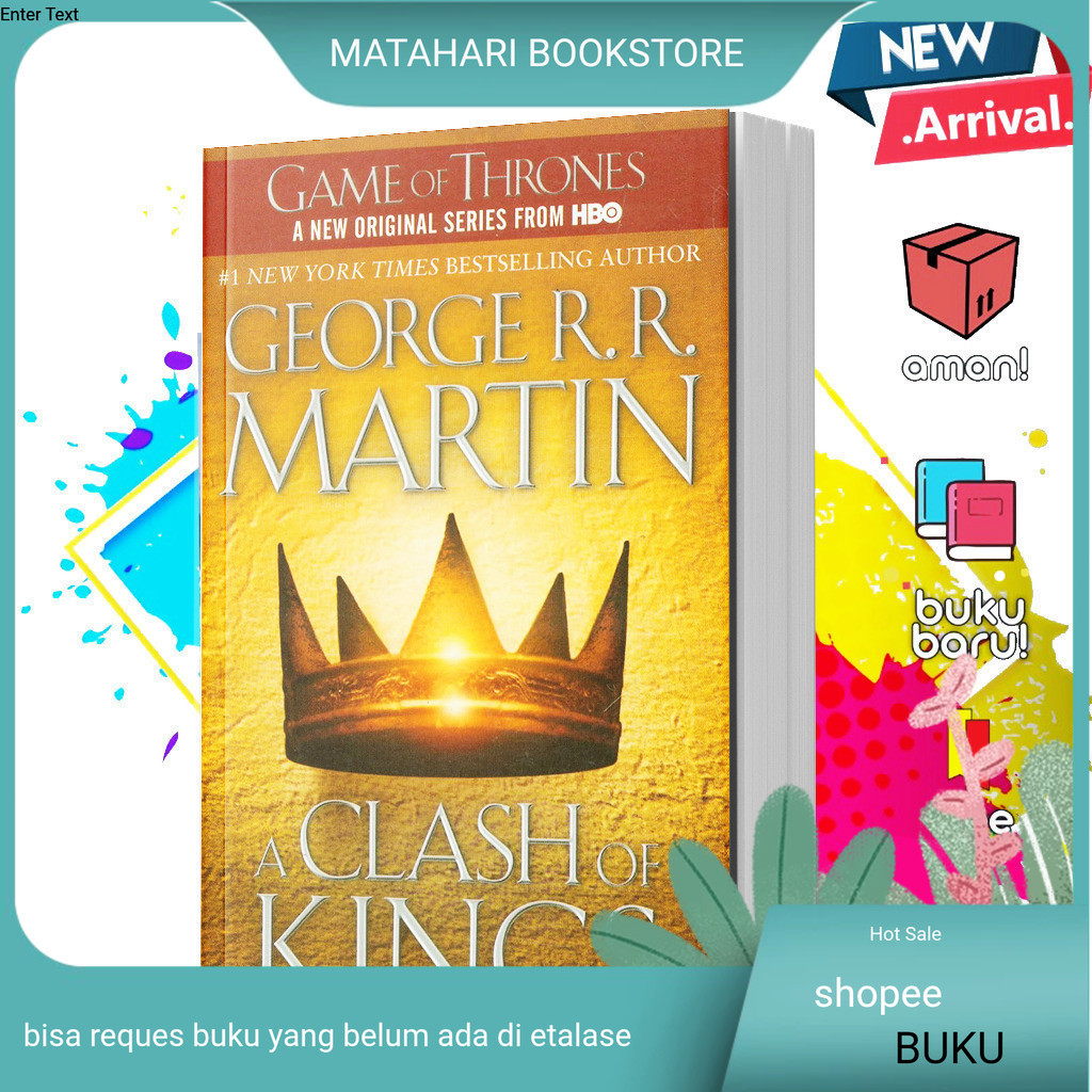 Buku A Clash of Kings - George R. R. Martin