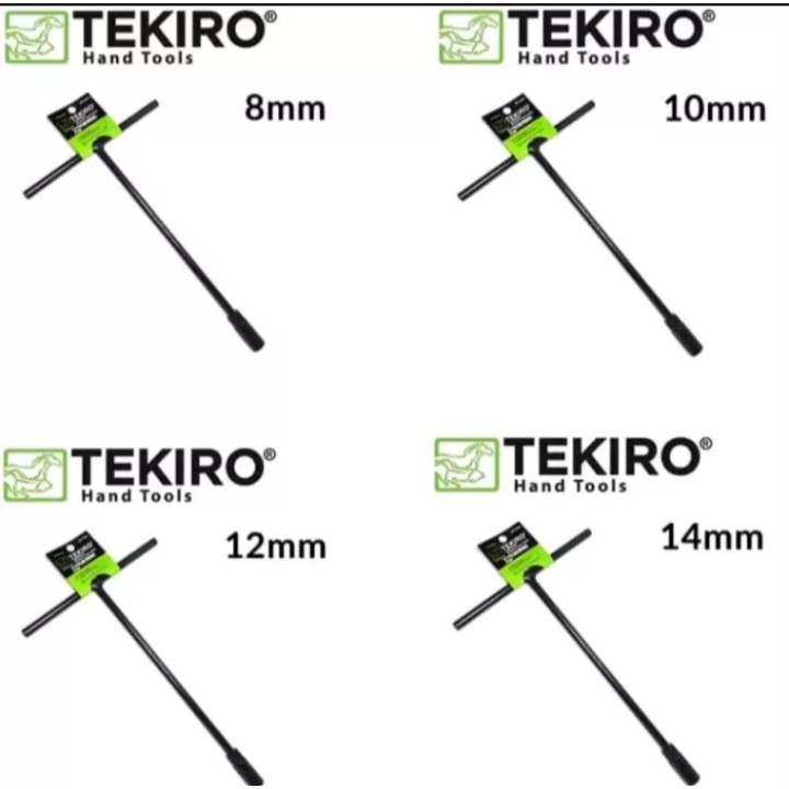 JAMIN MURAH {ORIGINAL KUALITAS TEKIRO} Kunci T sock Sok 3PCS (8 10 12) (10 12 14) mm KUNCI T full 1 