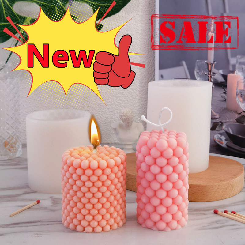 

New 10 Styles Geometric Bubble Ball Silicone Candle Mold Spherical Lantern Crystal Epoxy Resin Soap Gypsum Chocolate Mould Decor