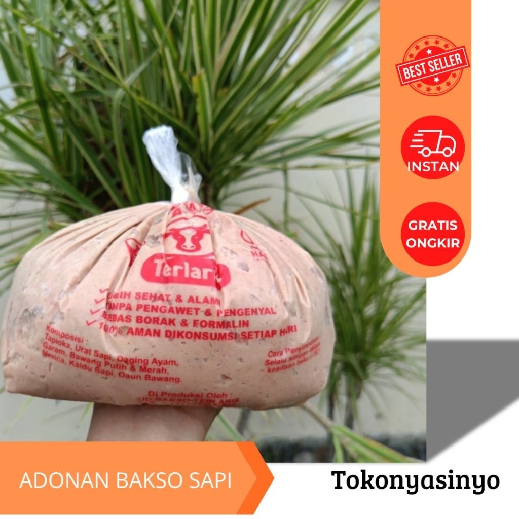 

adonan bakso sapi terlaris 1kg | ADONAN BAKSO SAPI 1kg