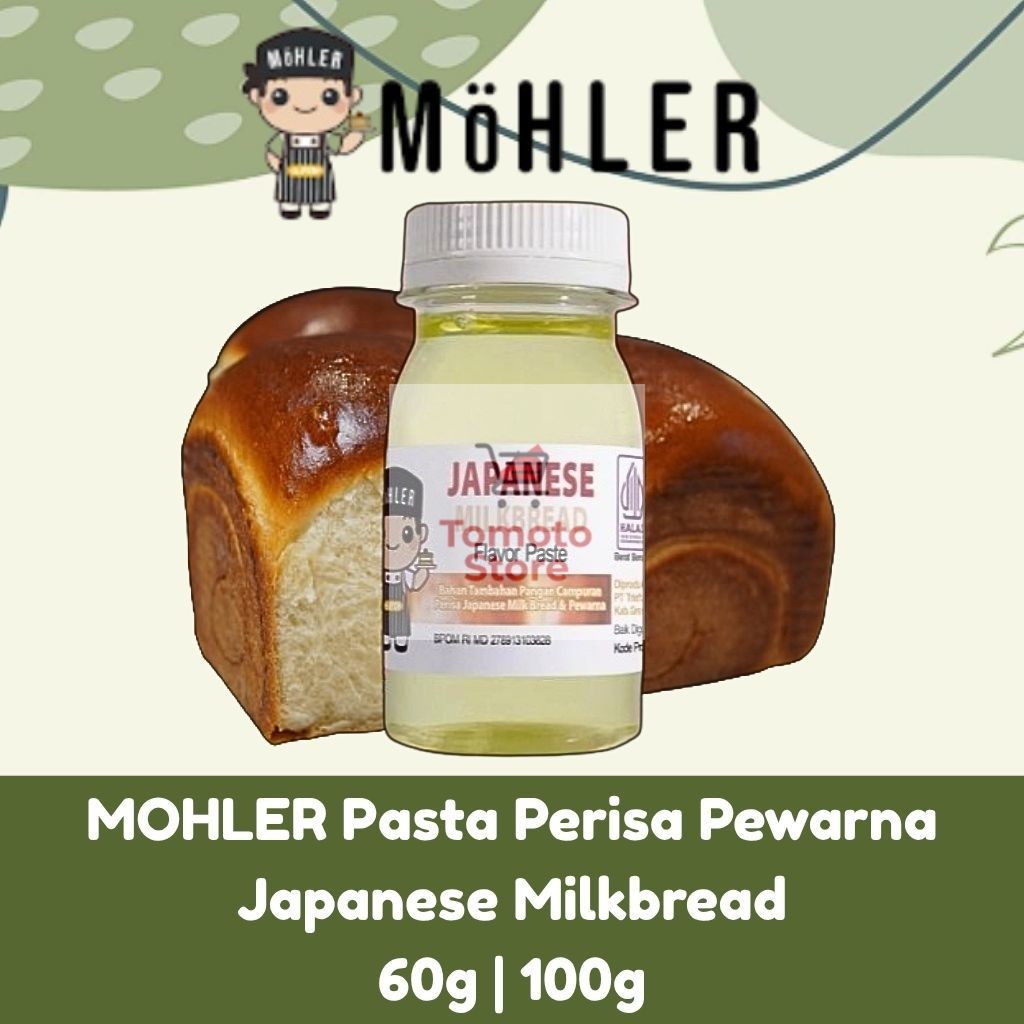

✨ TOMOTOSTORE ✨ MOHLER Pasta Perisa Pewarna Japanese Milkbread