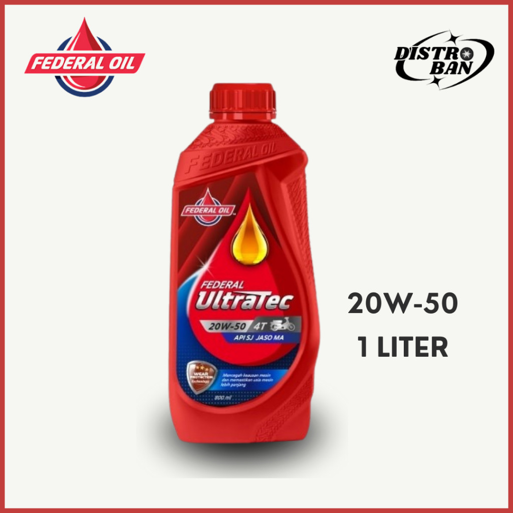 Oli Federal Ultratec  Oli Motor bebek