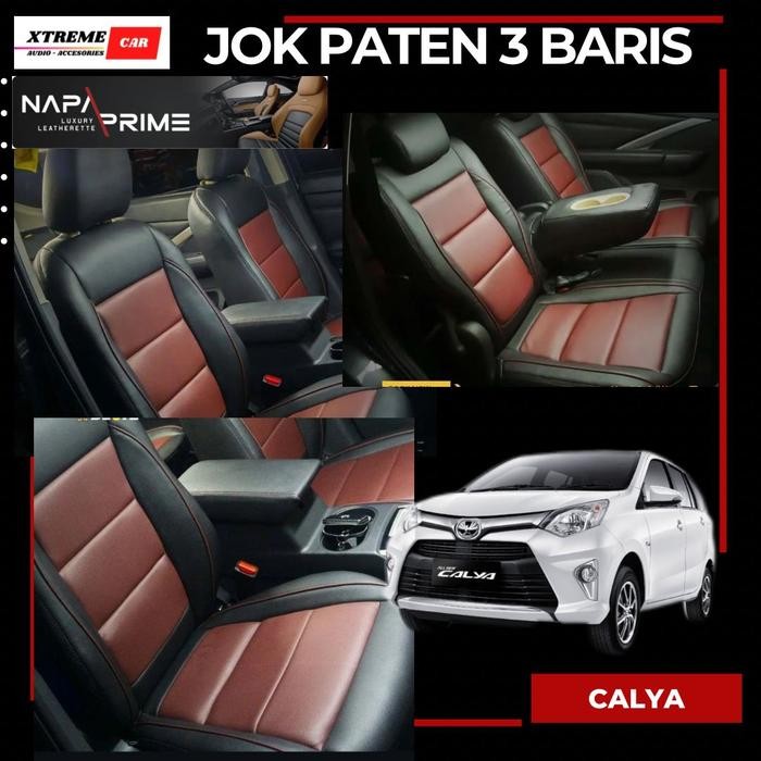 Jok Paten 3 Baris Calya Mb Tech Superior/ Camaro / Napaprime Free Karpet premium 7D Universal Free S