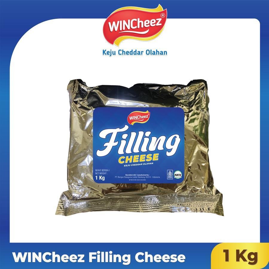 

WINCheez Keju Filling Cheese 1 KG / Keju Oles 1 kg