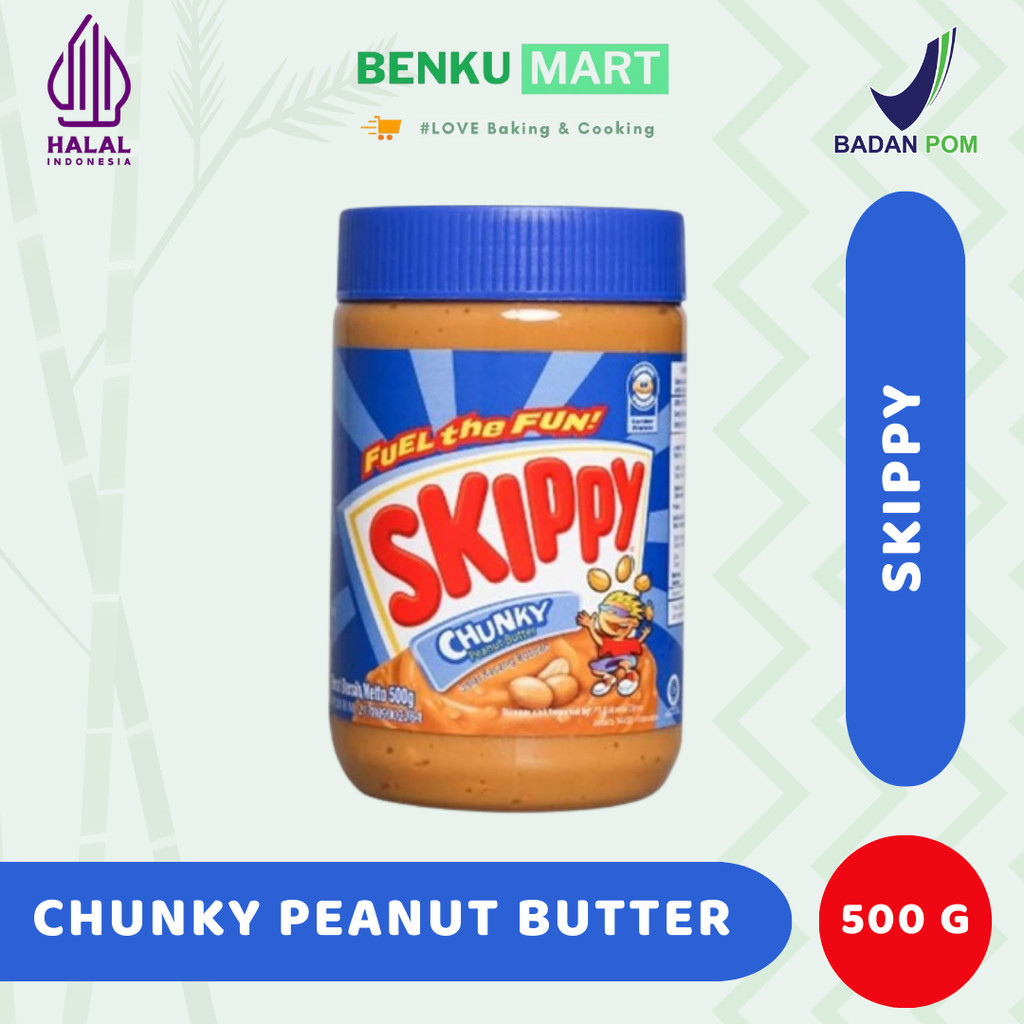 

New Skippy Chunky Peanut Butter 500 gr | Selai KacangPremium