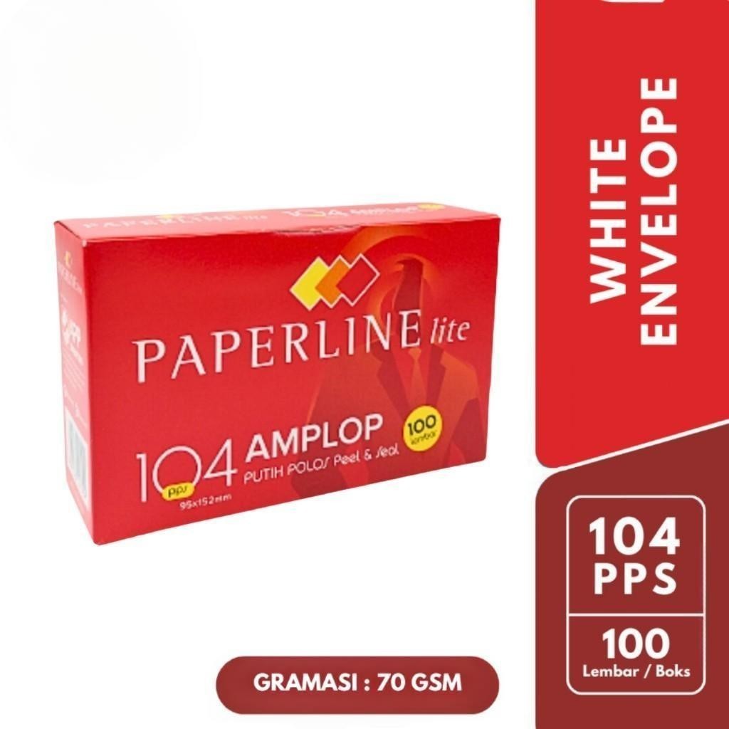 

Amplop Paperline Lite 104 PPS 1 Pak 100 Lembar -ABO