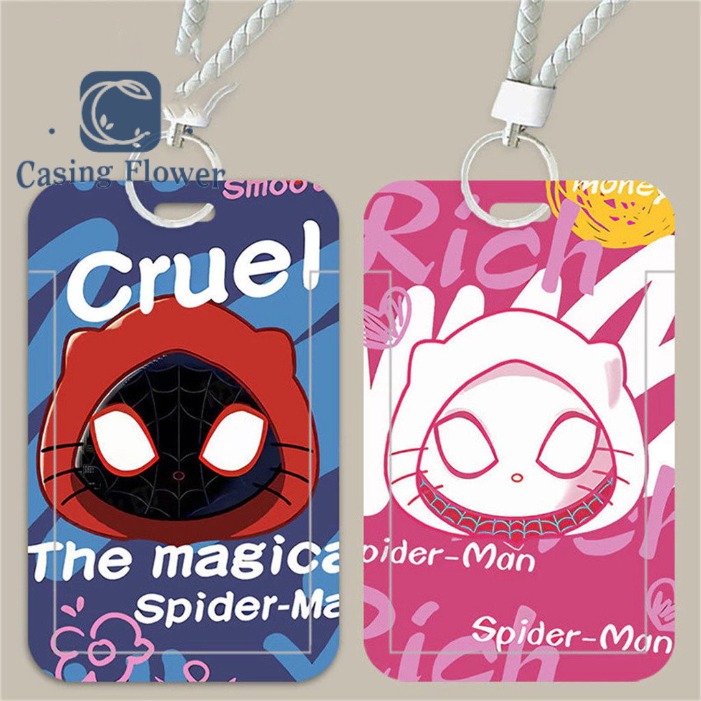 

Casing Flower ID Card Holder Motif Kartun Spider Man Yang Trendi Topi Couple Pria Dan Wanita Korea | Tempat Pelindung Kartu Nama Photocard Sekolah Kantor Photocard Photo Card
