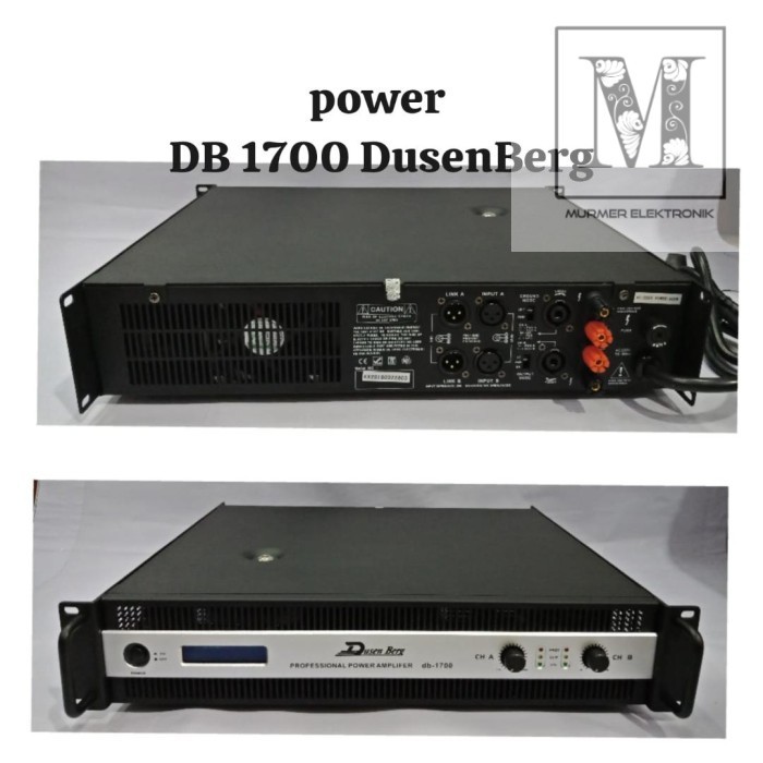 Power Dusenberg DB 1700 Power Amplifier