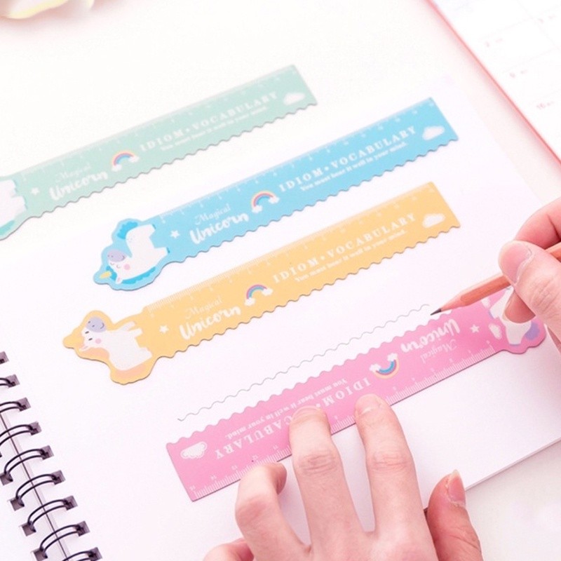 

Flexible Ruler/Penggaris lunak Unicorn 15cm
