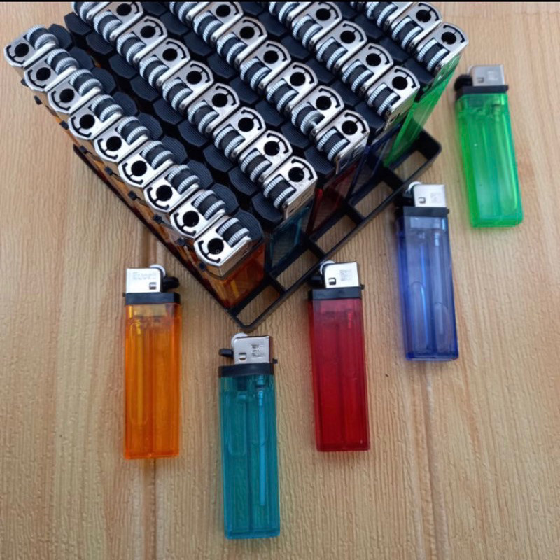 (GAT) korek api roda / korek api gas / Korek Gas Murah Polos Gas Lighter Besar Korek Api Gas - Rando