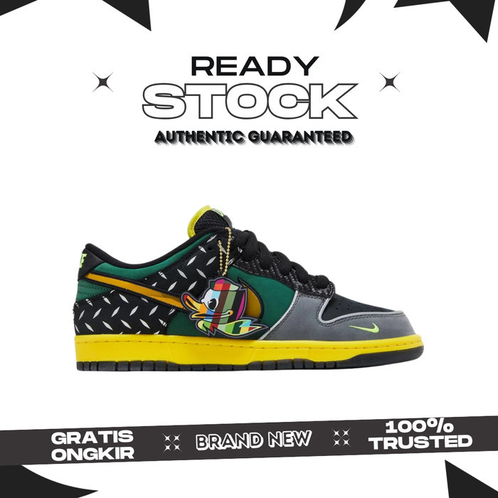 Nike Dunk Low What the Duck Univerity of Oregon Home Player Exclusive - 36