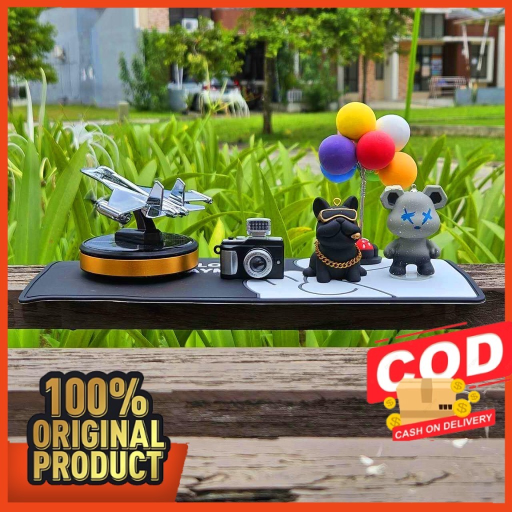 [ PROMO FREE 2 PARFUM ] Hiasan Mobil Paket Lengkap Motif Pesawat Tempur Pajangan Dashboard Mobil Sol