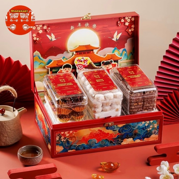 

Parcel Imlek Cookies Premium Medan / Hampers Imlek Kue Kering Premium / Hampers Imlek Medan / Parcel Imlek Chinese New Year Kue Kering 2025 / Hampers Imlek Chinese New Year 2025 / Parcel Imlek Kue Kering Premium Medan / Parcel Imlek Cooperate - Family