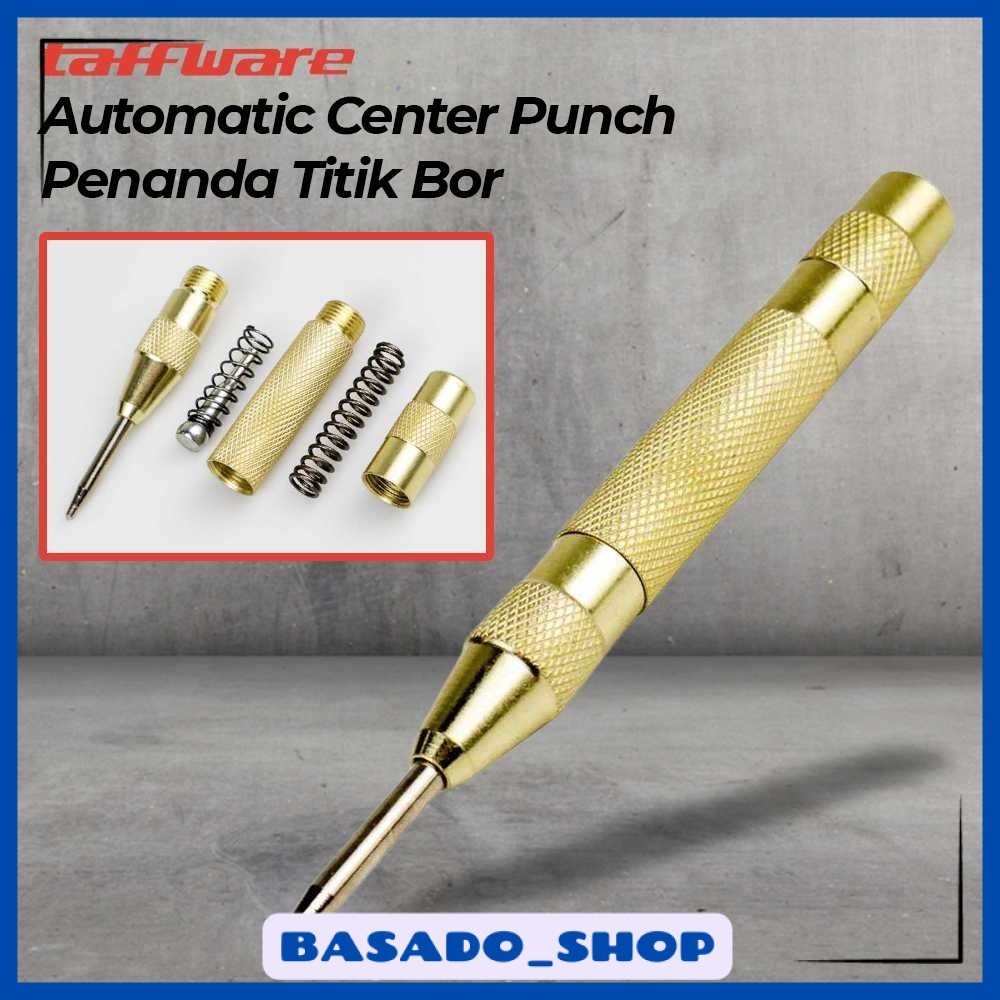 

Taffware Automatic Center Punch Penanda Titik Bor