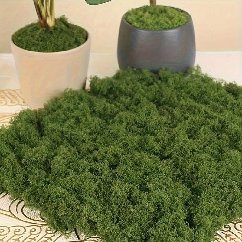 

Green Fake Moss DIY Crafts Grass Artificial Moss Faux Preserved Moss Green Plant Home Room Garden Decor Landscape Fake Grass