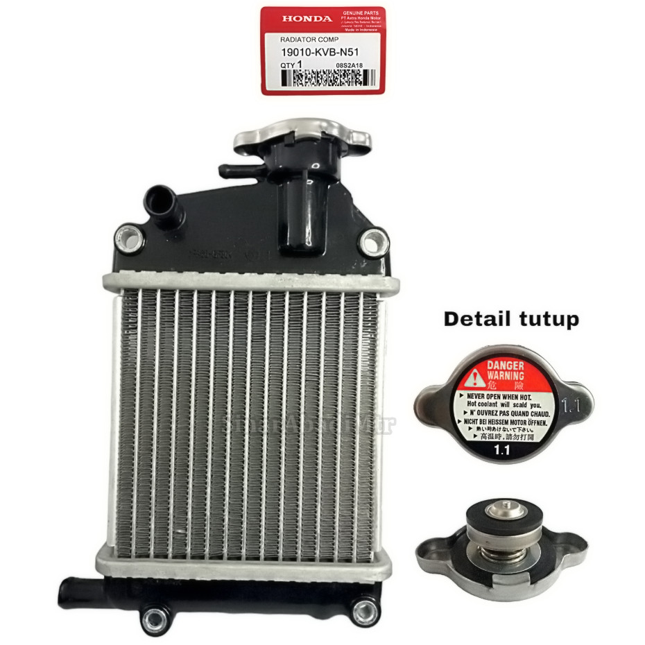 BKJ97 Radiator Assy Vario 110 Karbu Lama Old Vario Techno Cewe KVB