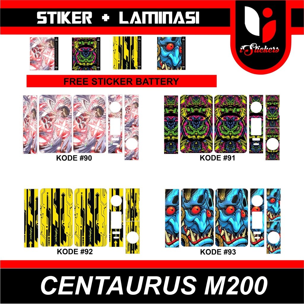 

Garskin m200 free warp 18650+OUTER