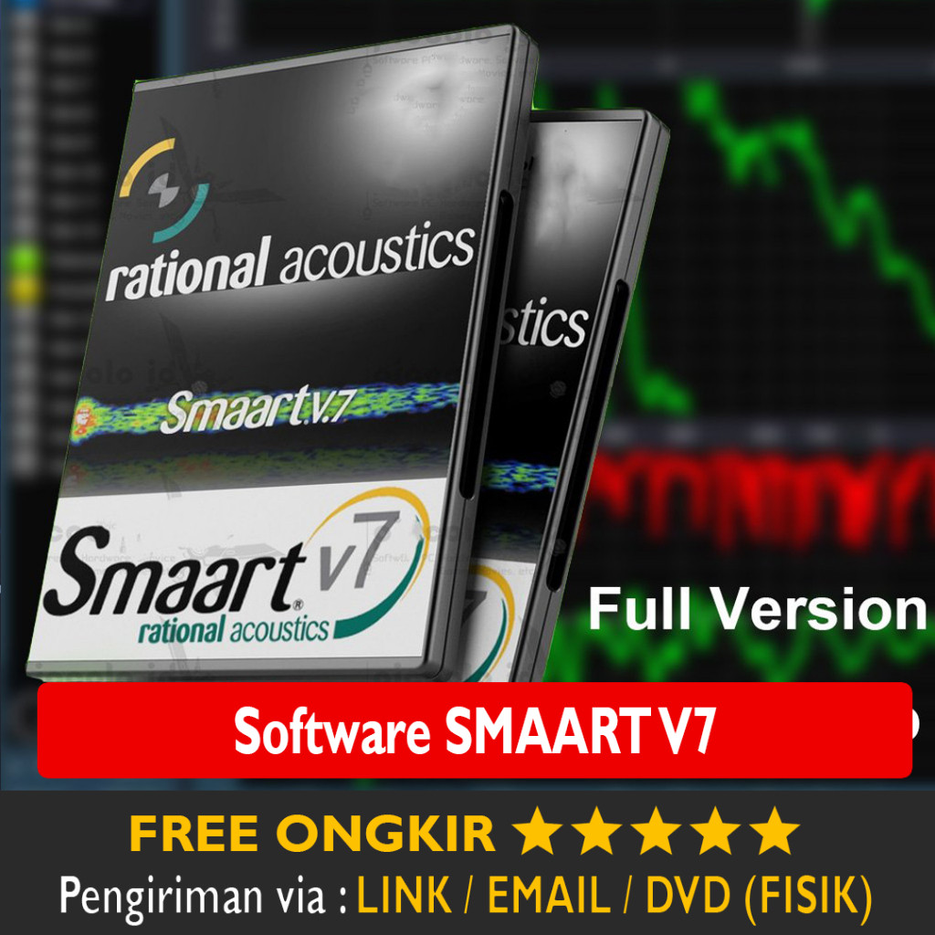 Software SMAART 7 V7 Smart Live Full Version Rational Accoustics Terbaru SMAARTLIVE