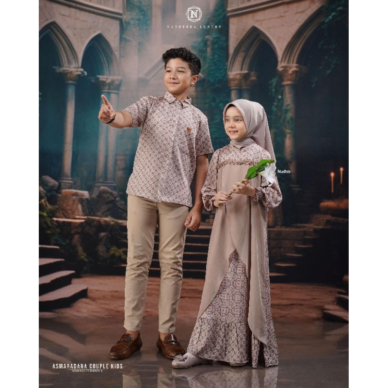 ASMARADANA DRESS KIDS STYLE 2 BY NADHEERA LUXURY // GAMIS LEBARAN 2025 // GAMIS ANAK LEBARAN 2025