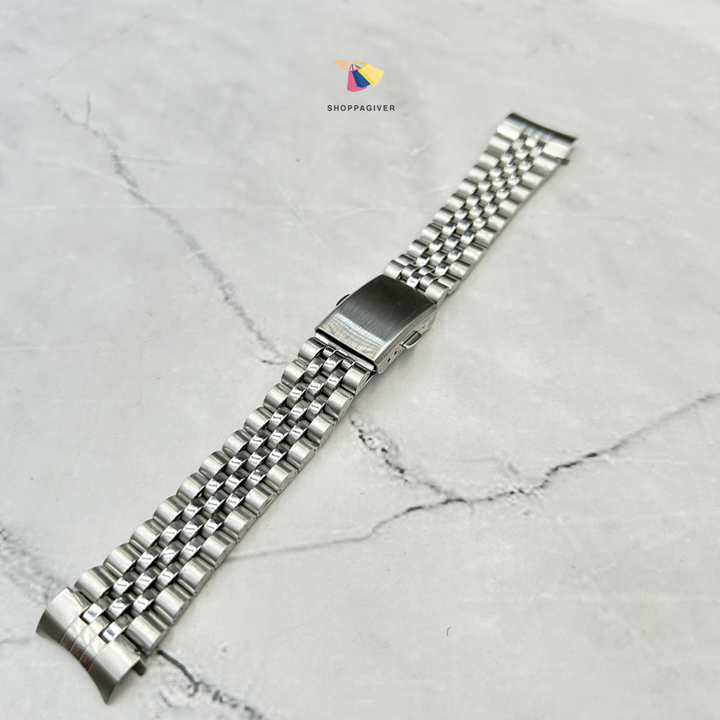 Jubilee Strap Tali Stainless Steel Classic Silver 20MM 22MM Standard
