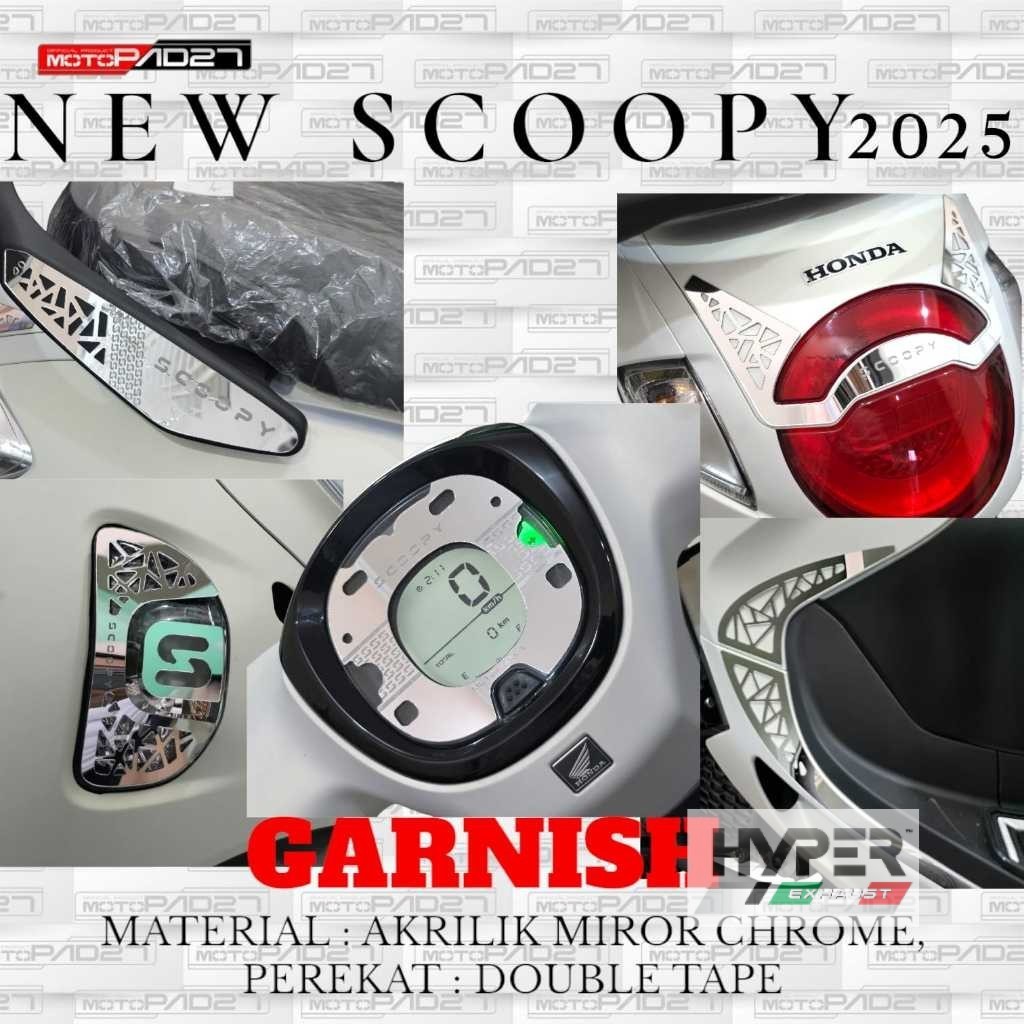 paket 5 item garnis variasi NEW SCOOPY 2025 mp27