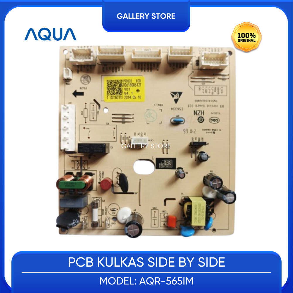 PCB KULKAS MULTIDOOR SIDE BY SIDE AQUA AQR-565IM AQR 565IM AQR 565 IM