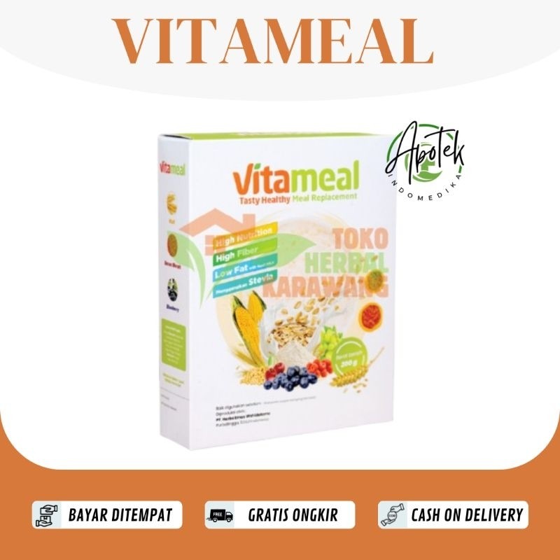 

( Diskon Live Shopee ) VITAMEAL Sereal Multigrain Bantu Cegah Diabetes Dan Turunkan Kolesteroll