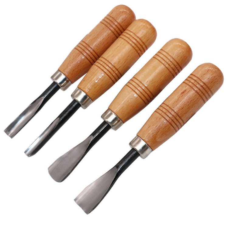 

8pcs High quality Promotions 6mm 7mm 12mm 17mm 18mm Dry Hand Wood Carving Tools Chip Detail Chisel Set Knives Tool Woodcut Knife