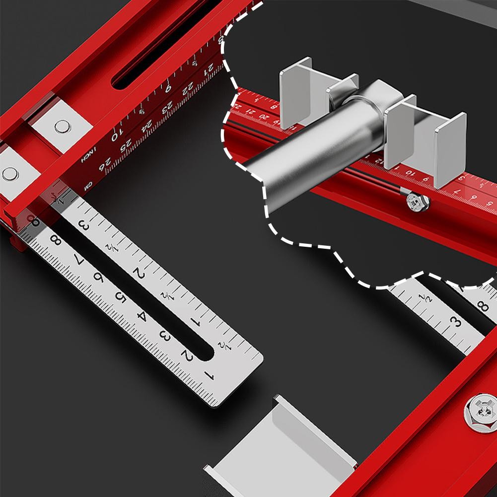 

Wardrobe Install Perforation Location Rulers Hanging Fixing Guide Rod Punching Hanger Carpentry Ruler Mounting Locate Wardr S6O1