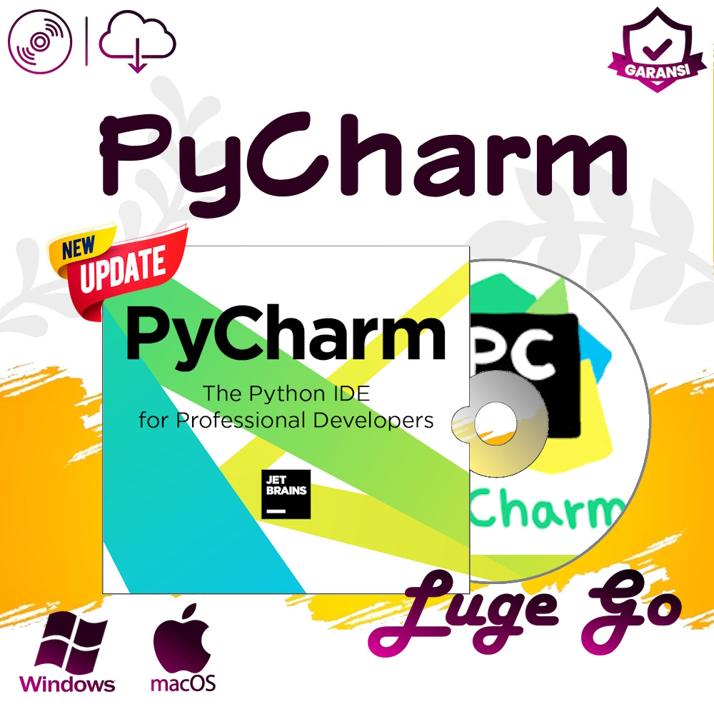 PyCharm Professional Terbaru FuII Version WIN & MAC INTEL/M1/M2/M3