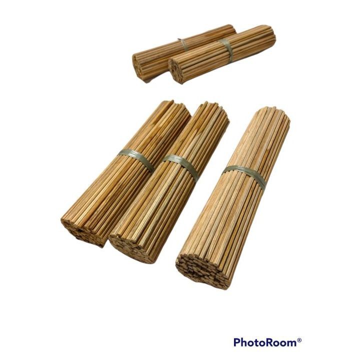 JUAL TANGRKINGAN DOWEL 1 BATANG BULAT KAYU JATI DIAMETER 6MM8MM10MM BURUNG KECILPANJANG 33CM45CM65CM