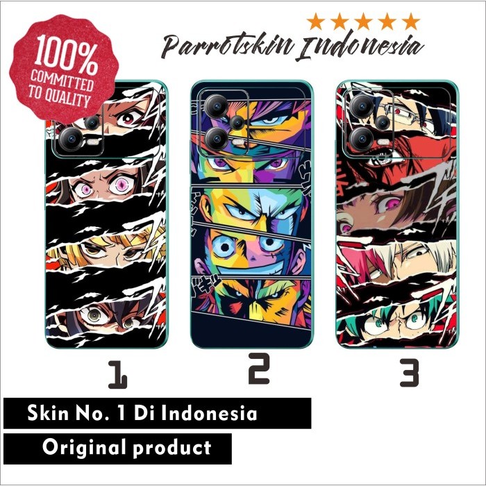 

Garskin Skin Pocophone Poco X5 Anime bisa custom untuk tipe lain