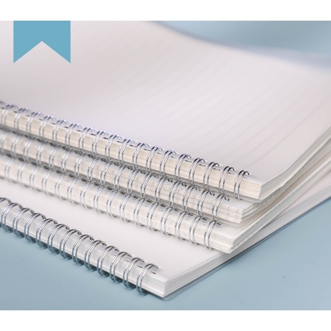 

Zumoo Notebook Transparan CLEAR A5 Spiral book