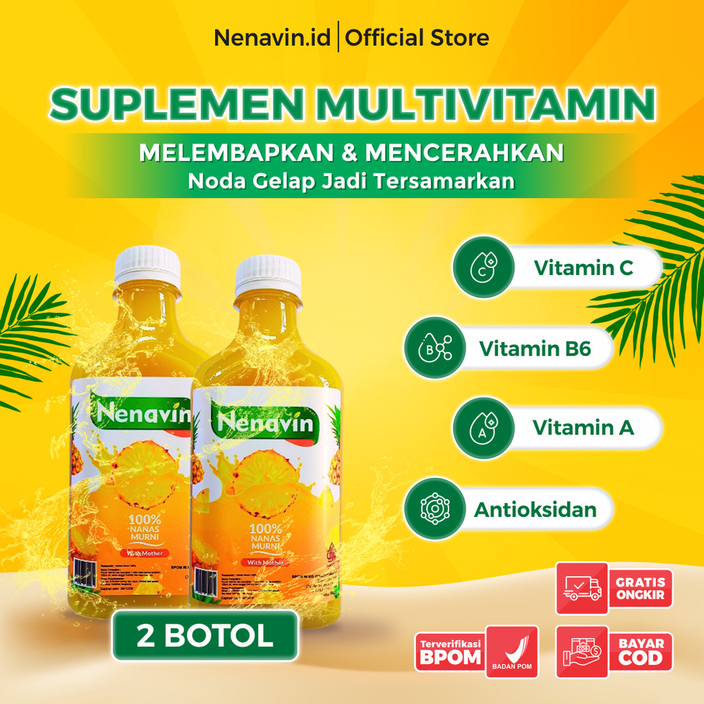 

2 Botol Nenavin - Atasi Diabetes Gula Darah 300ml Lebih Murah