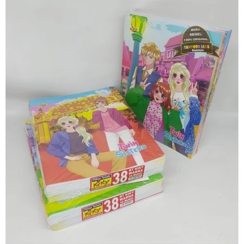 

Buku Tulis Warna Kiky 38 Lembar 1 pack isi 10 pcs Buku - Pak