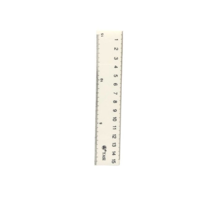 

Penggaris Impor 15 cm YS-8022 YASI Mistar Ruler - Satuan