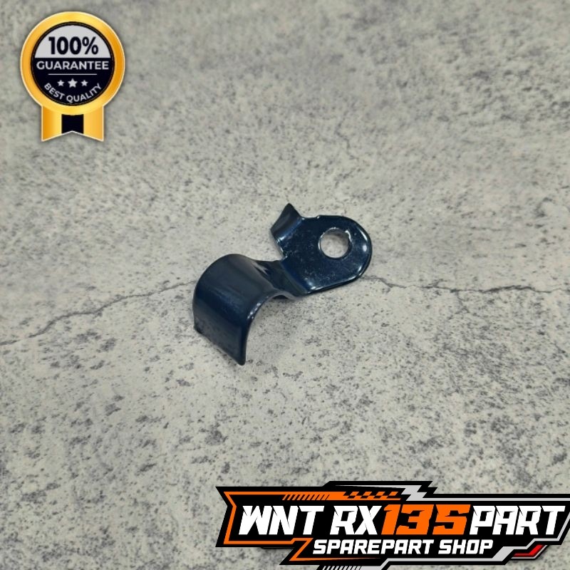 CLAMP KLEM KLEMAN SELANG REM DEPAN DI SEGITIGA BAWAH RX KING