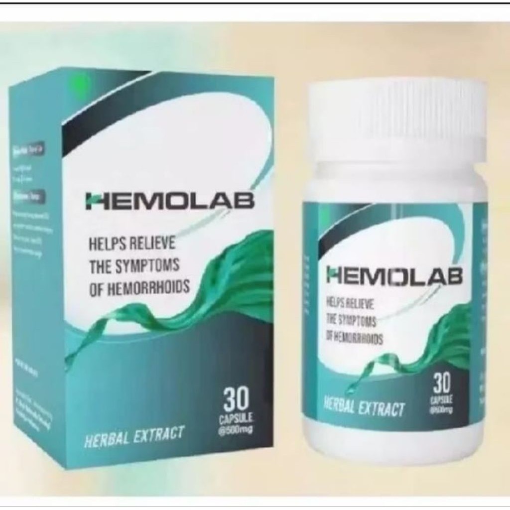 Hemolab Asli Atasi Gejala Wasir Ambeien Obat Herbal Alami Bpom