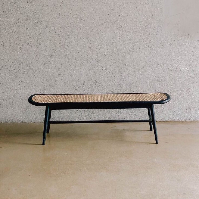 Kursi Cafe Rotan Bench Rotan Bangku rotan