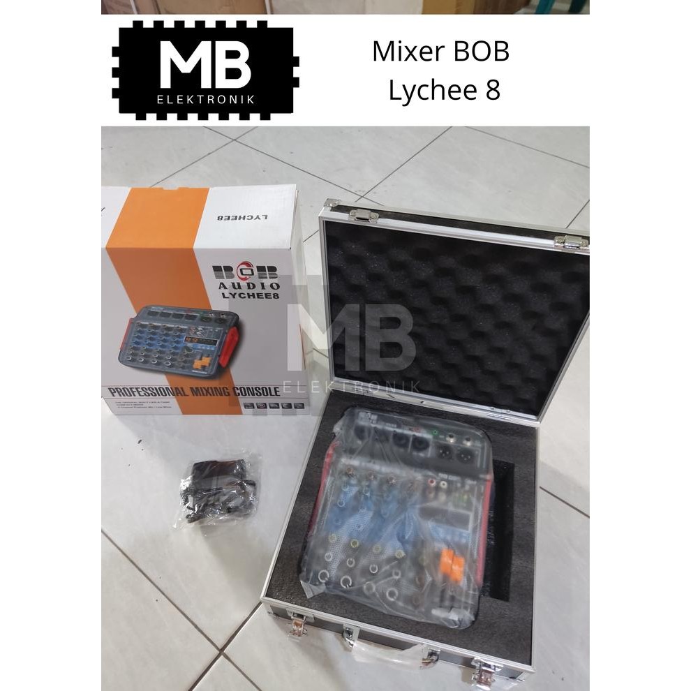 Mixer 4 Channel BOB Lychee 8 ORIGINAL - Audio Mixer